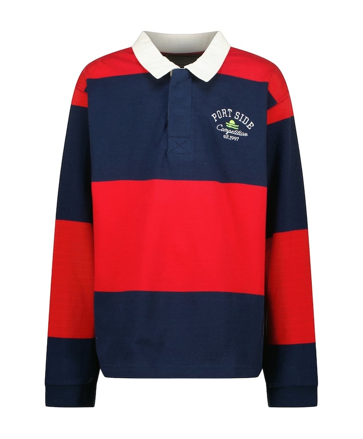 Jongens polo rood