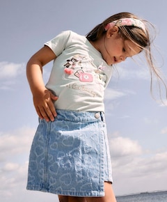 Meisjes broekrok blauw