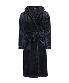 Dames ochtendjas blauw