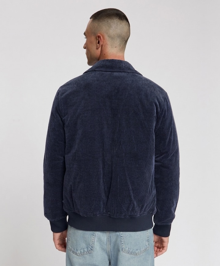Heren jas blauw