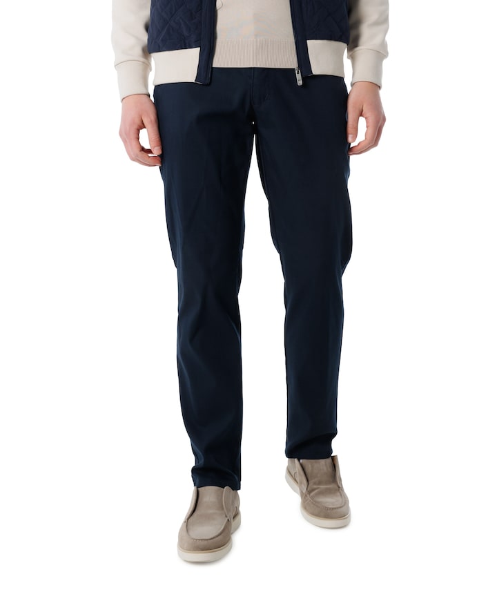 heren broek blauw