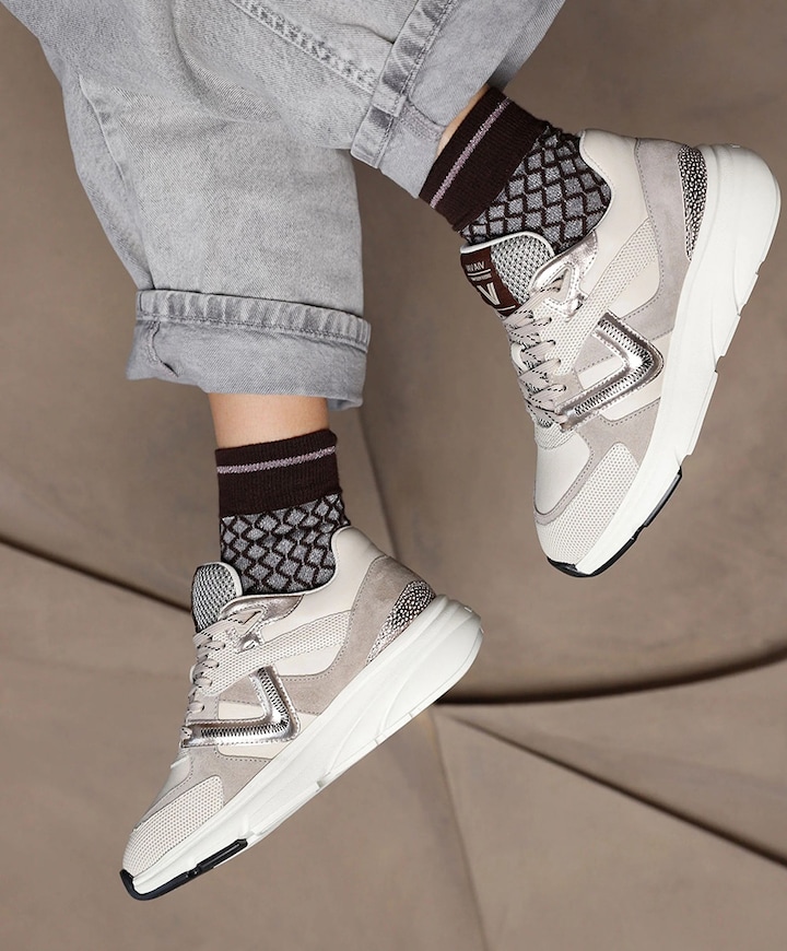 Vic Kyro dames sneakers beige