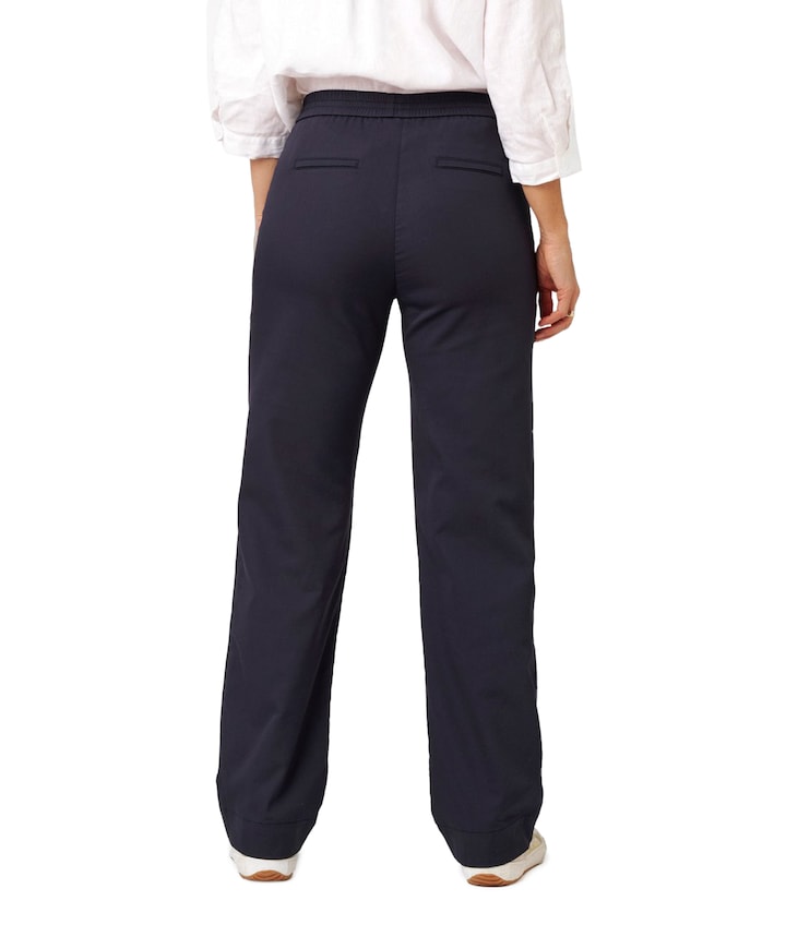 Scarlet Wide Leg dames broek blauw