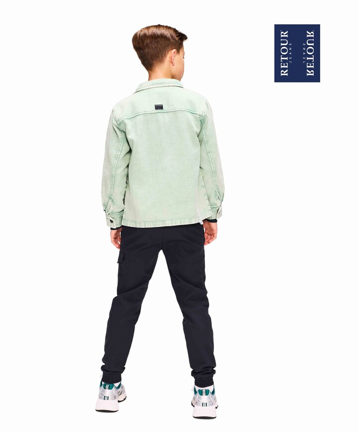 Hidde jongens broek grijs