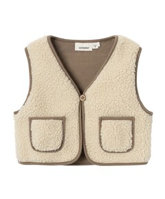 Gilet ecru