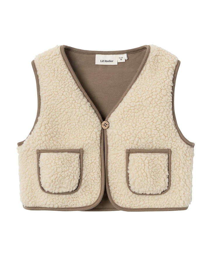 Gilet ecru