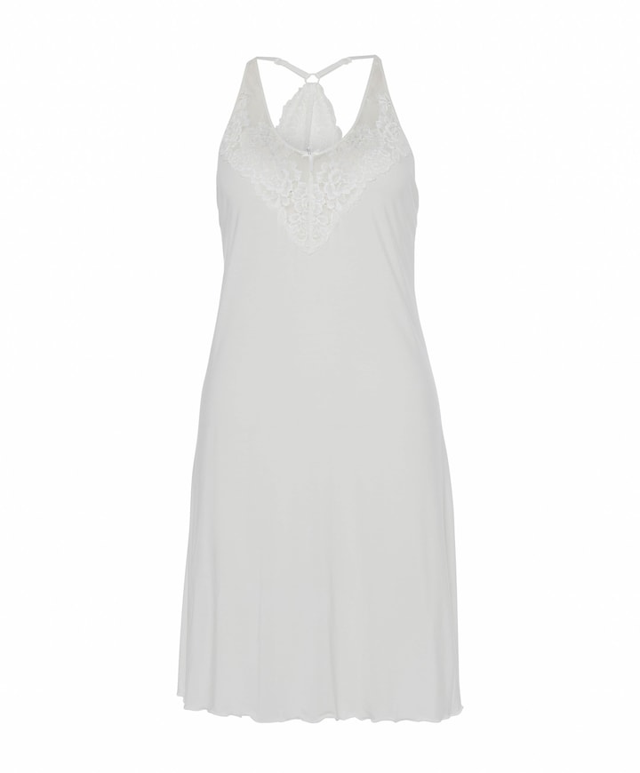 Dames nachthemd ecru