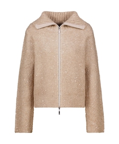 Dames vest beige