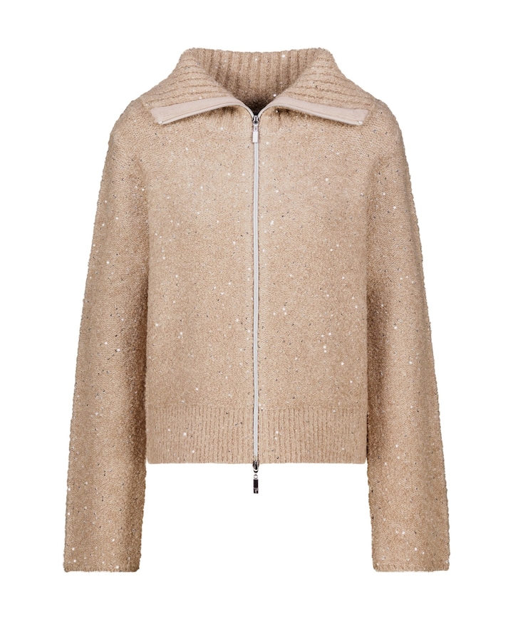 Dames vest beige