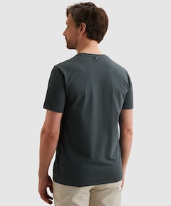 Heren T-shirt blauw