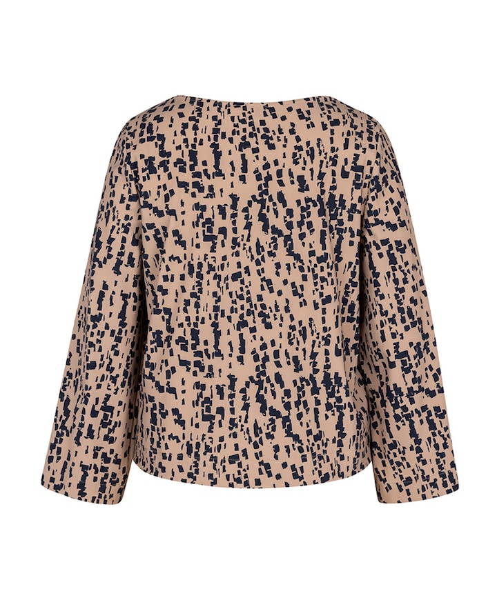 Dames longsleeve beige