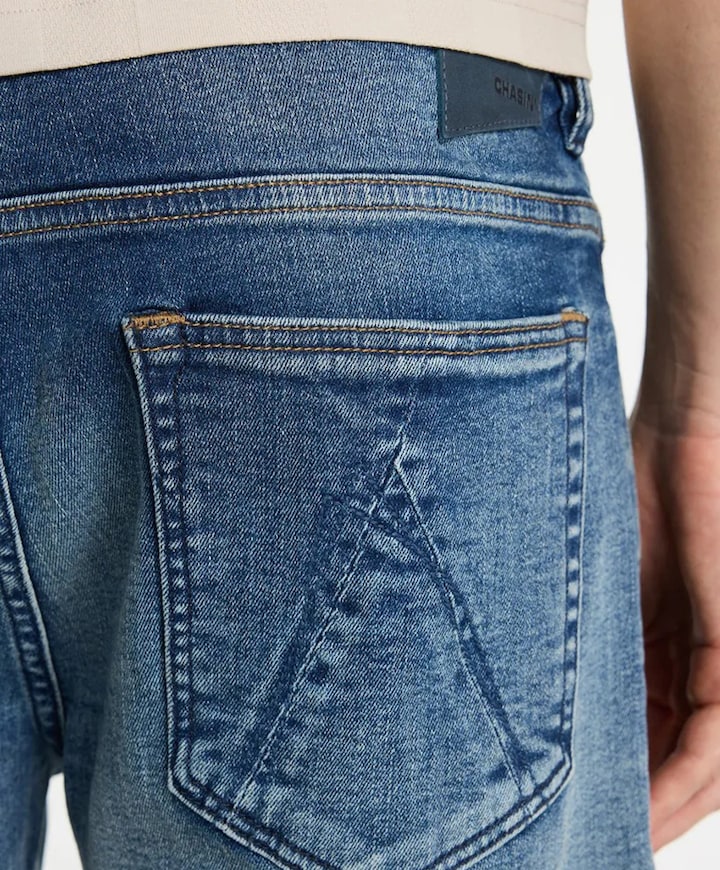 EVAN.S TYDE heren korte broek blauw