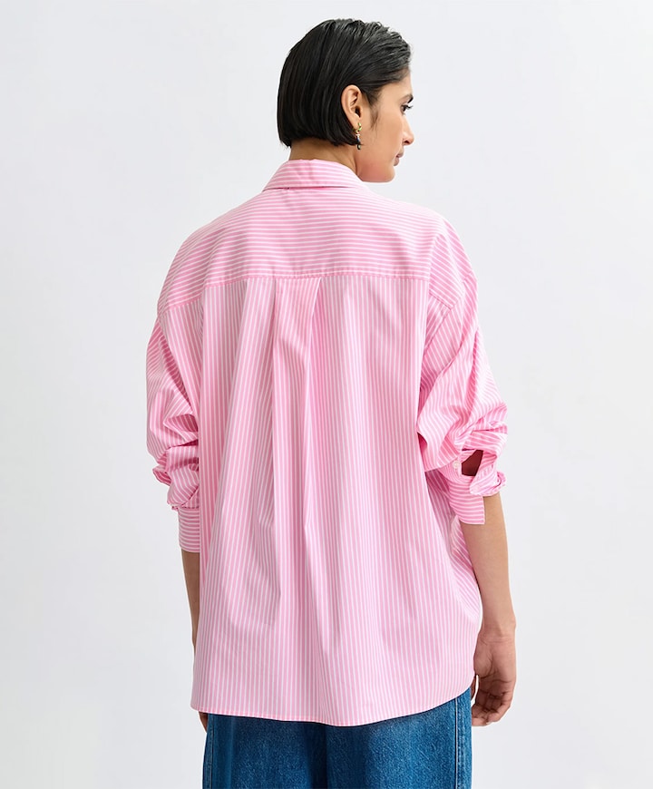Dames blouse roze