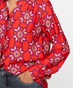 Dames blouse rood