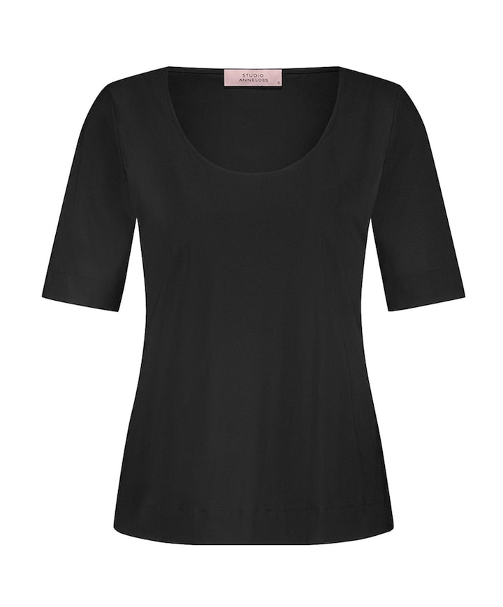 Dames t-shirt zwart