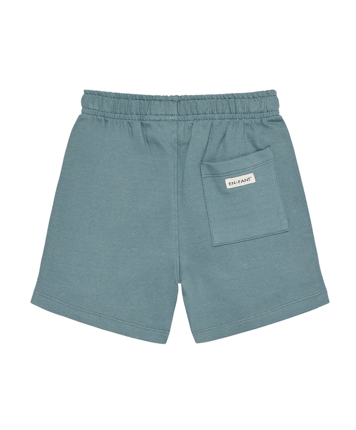 Shorts Sweat jongens korte broek groen