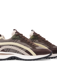 Usher Lott dames sneakers bruin