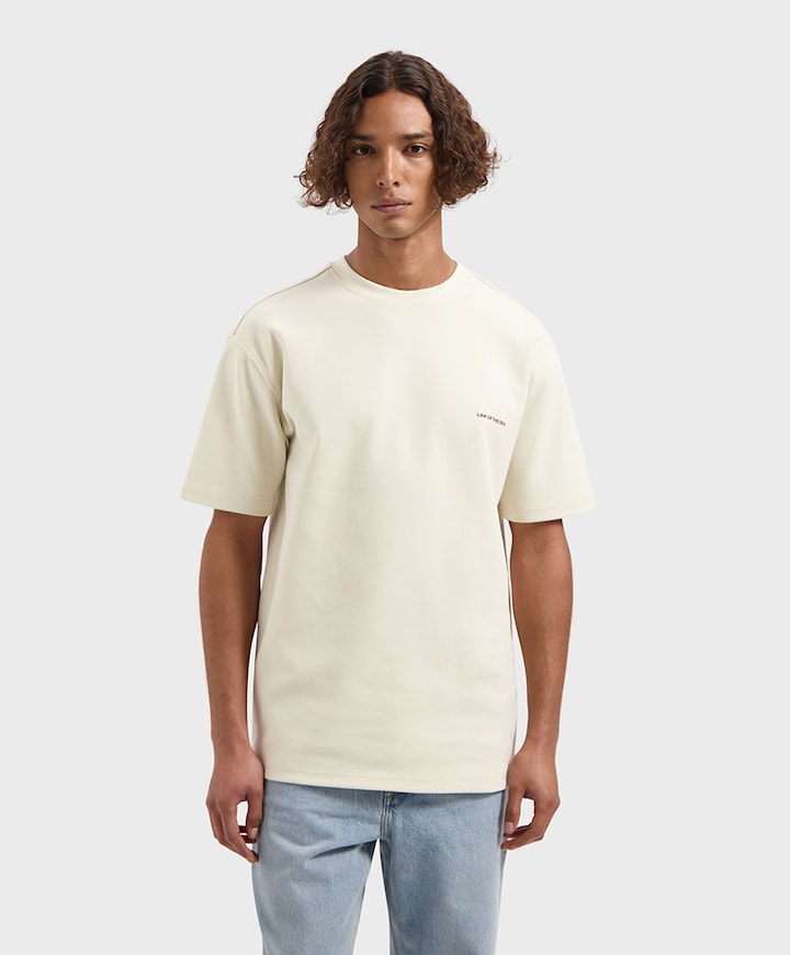 Heren t-shirt beige