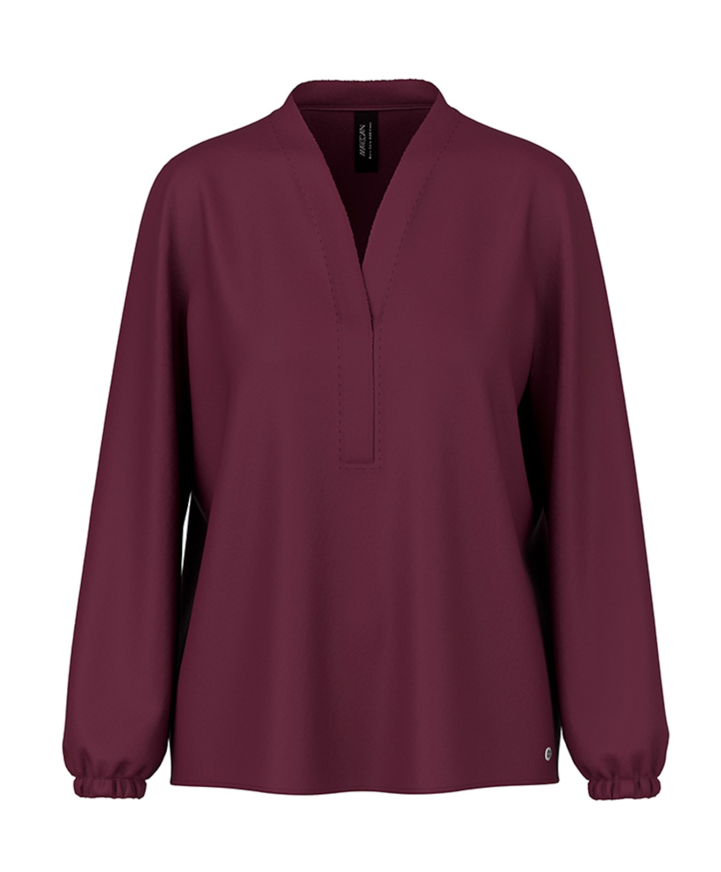 Dames blouse bordeaux