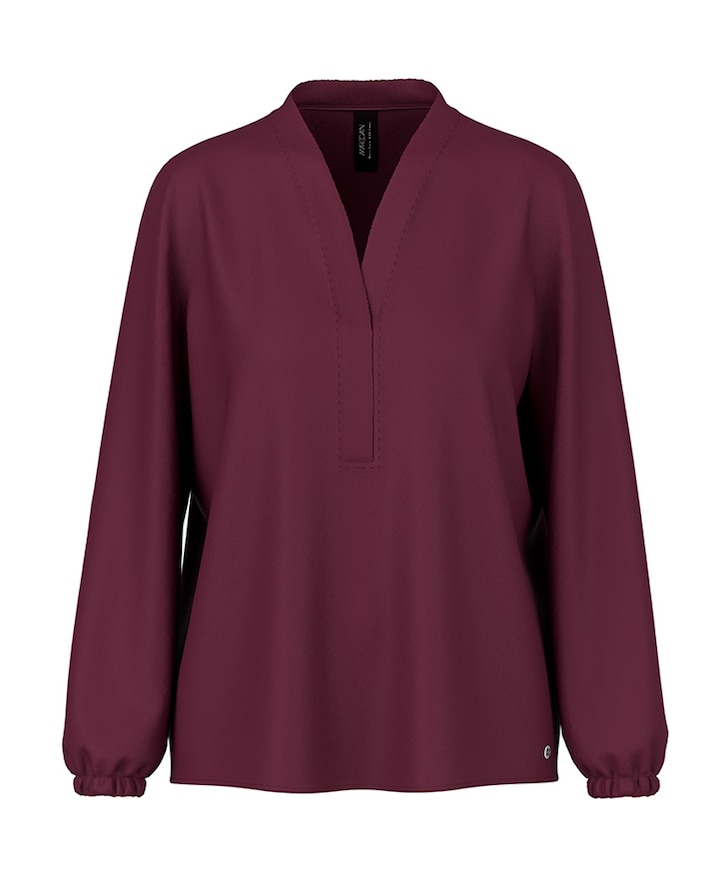Dames blouse bordeaux