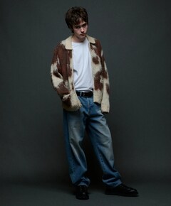 Heren vest bruin