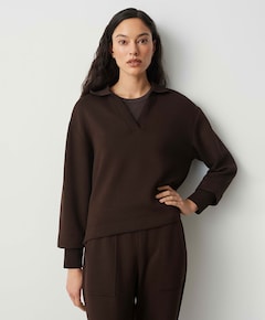 Dames sweater bruin