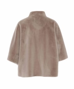 Dames cape beige