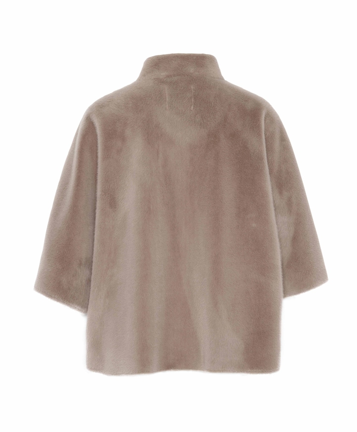 Dames cape beige