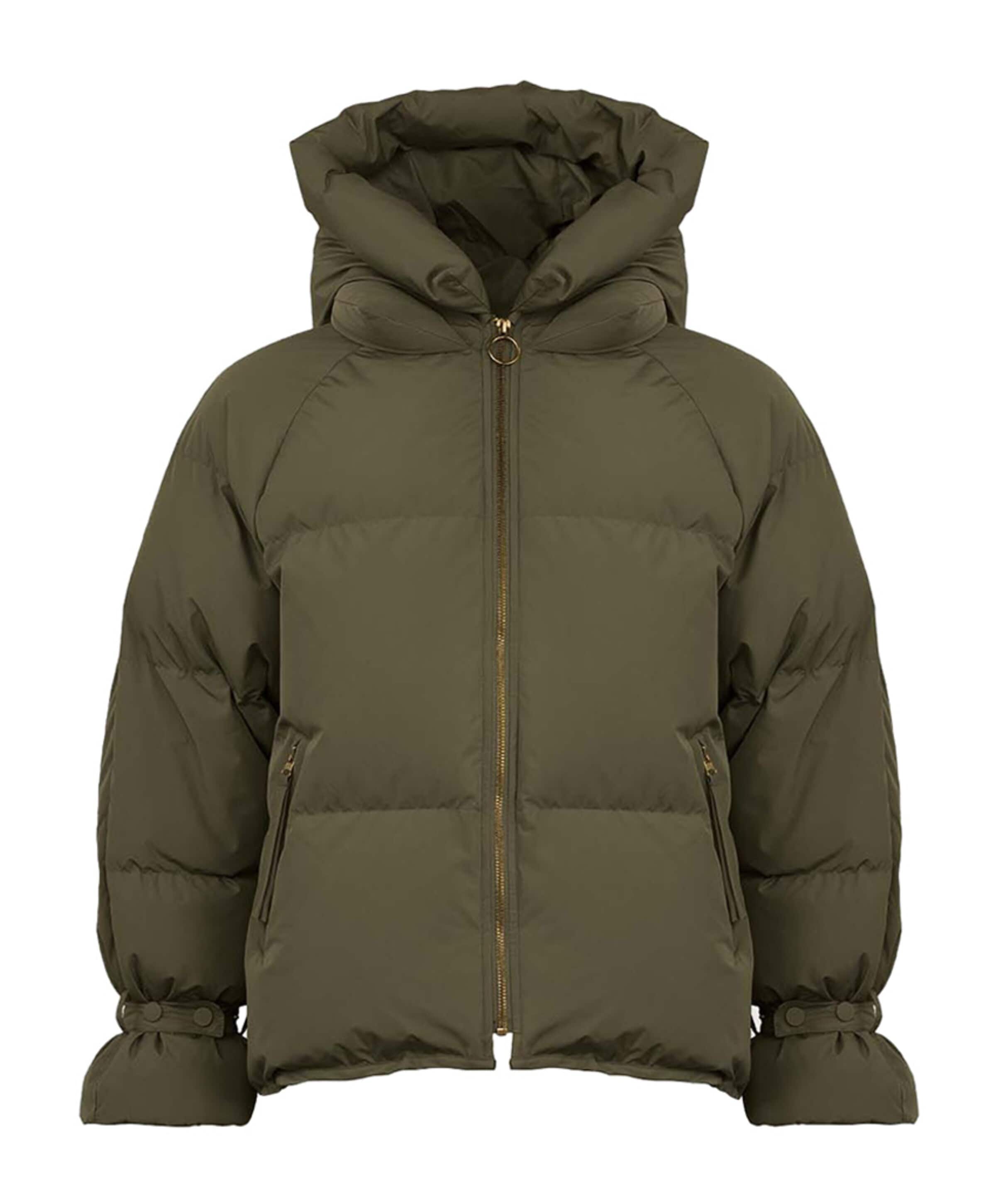 Dames jas groen