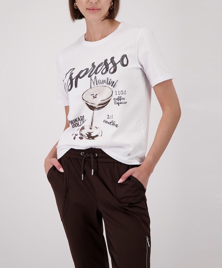 Dames T-shirt ecru