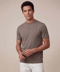 Heren T-shirt beige