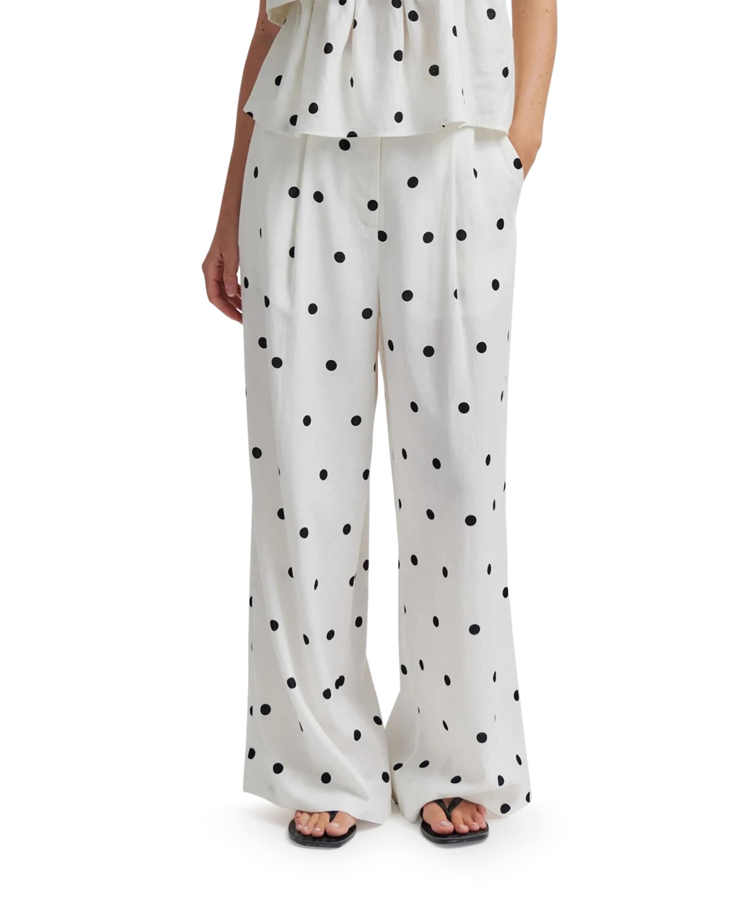 Salliy dames broek wit