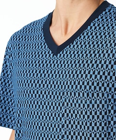 Heren pyjamaset blauw