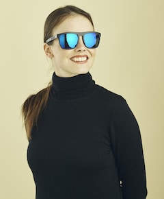 Zonnebril uniseks zwart