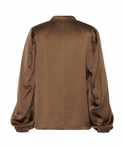 Dames blouse bruin