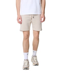 Striped signature shorts heren korte broek beige