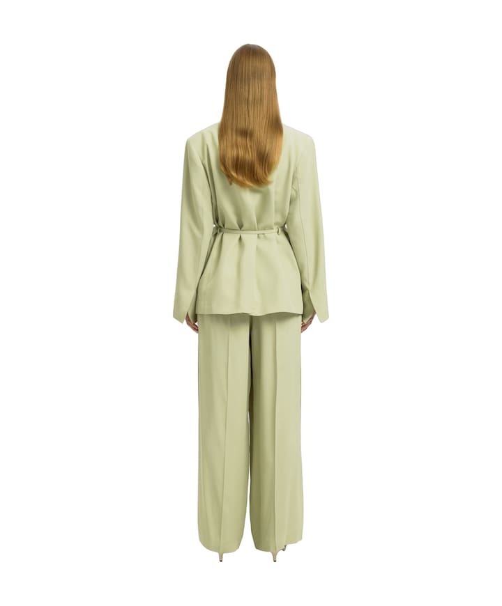 Dames blazer groen
