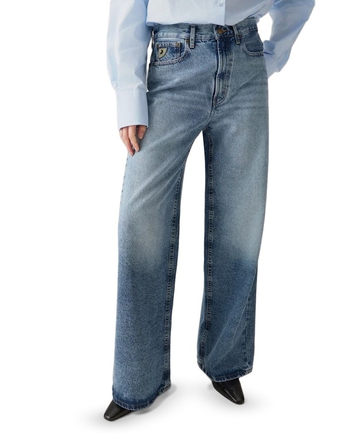 Skater Loose-Z 8132 San Remo Coal dames jeans blauw