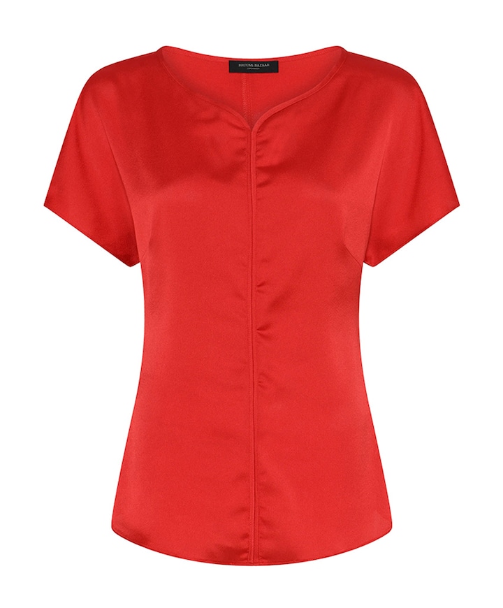 Dames blouse rood