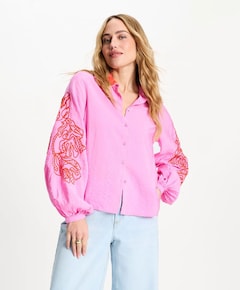 Dames blouse roze