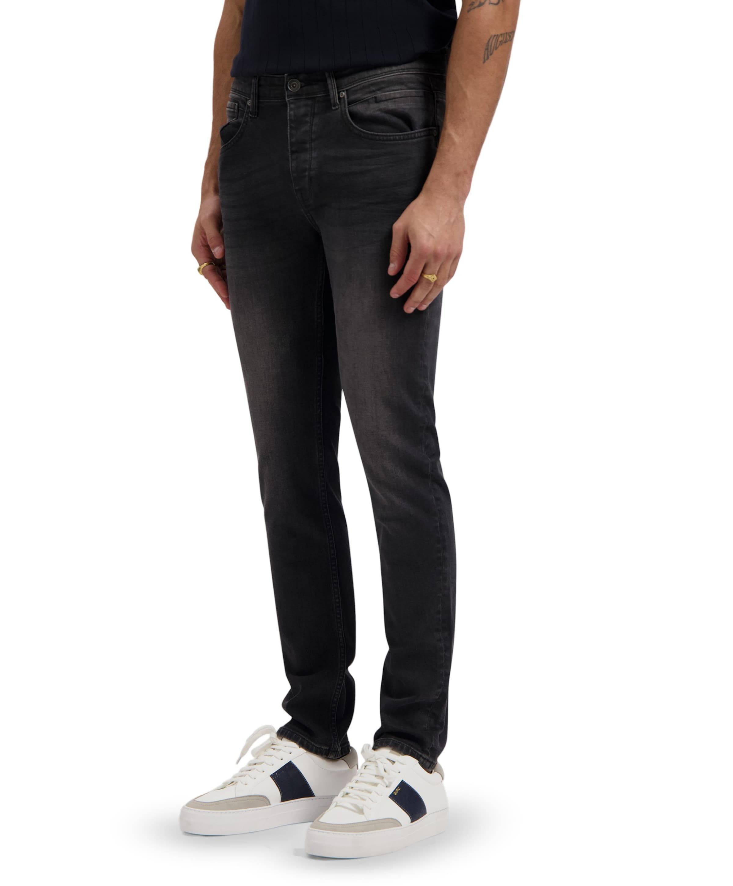 The Ryan Slim Fit Jeans heren jeans zwart