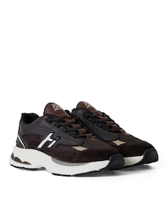 uniseks sneakers  bruin