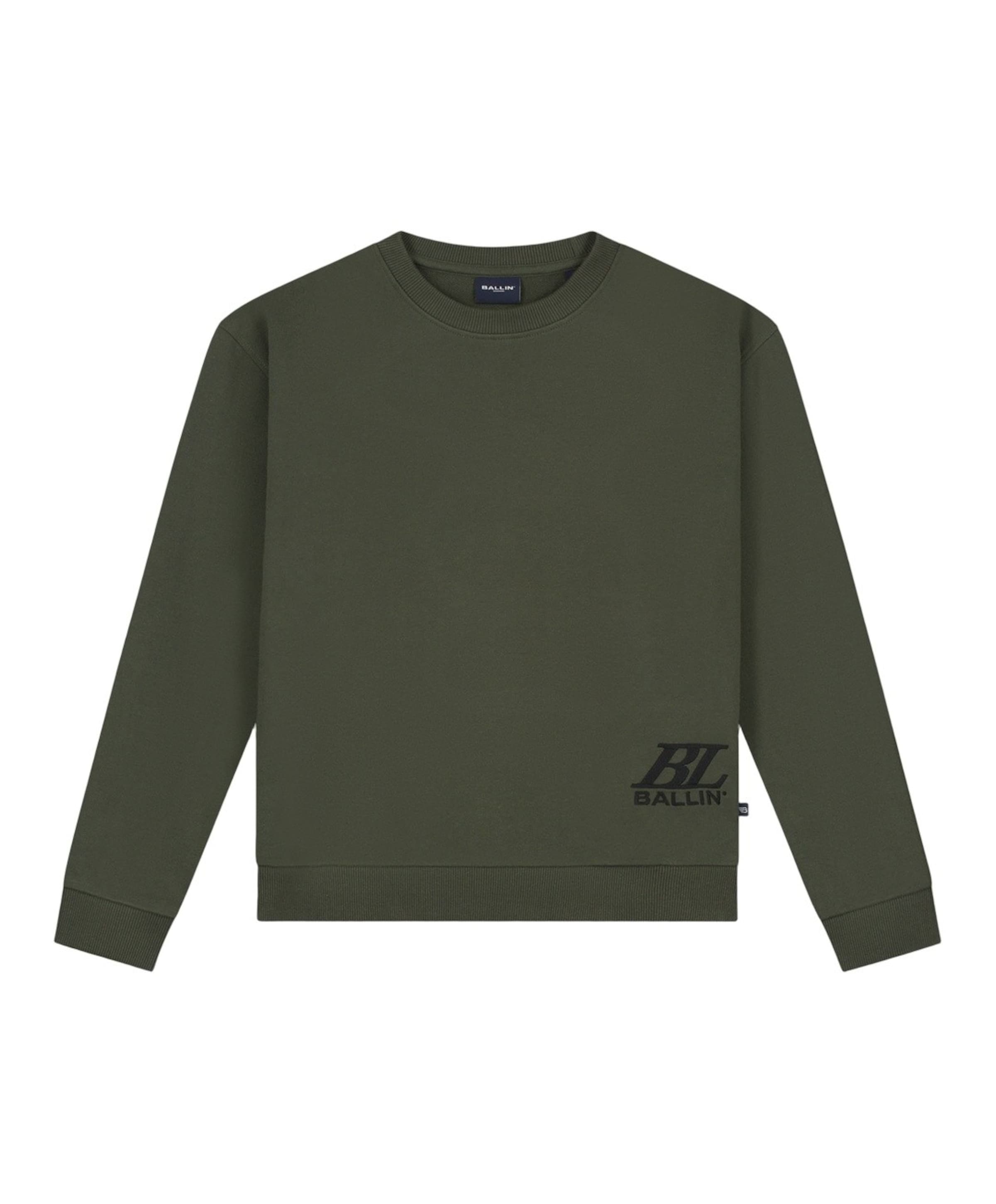 Jongens sweater groen