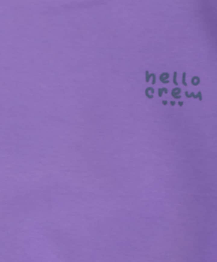Meisjes sweater paars