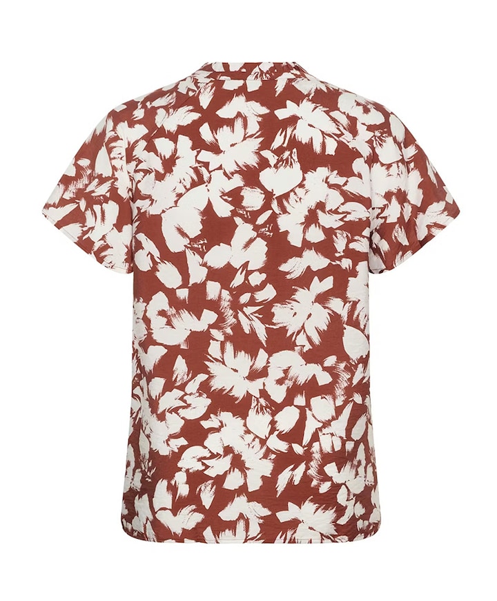 Dames blouse brique