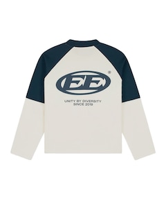 Uniseks longsleeve ecru