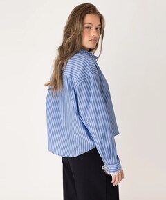 Blouse blauw