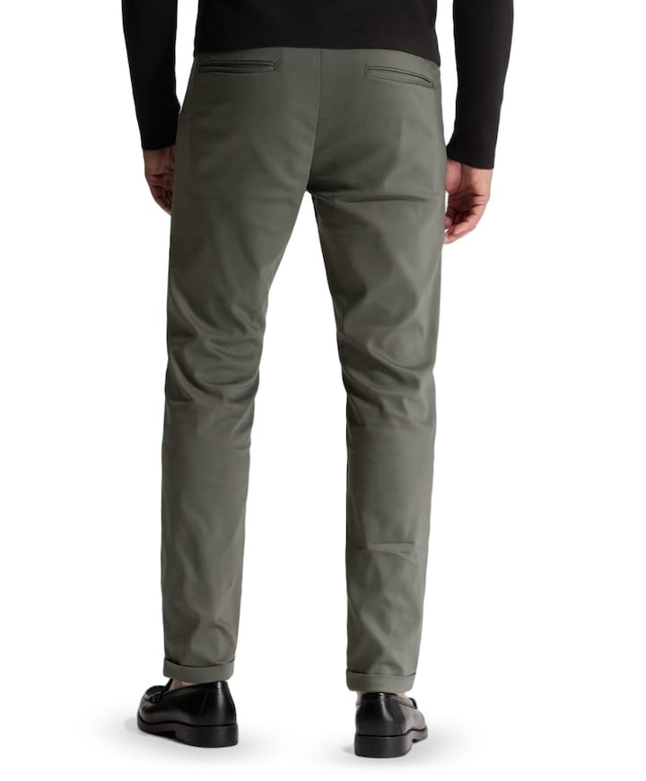 CYLAS TAPERED CHINO MEGDA POWER heren broek groen