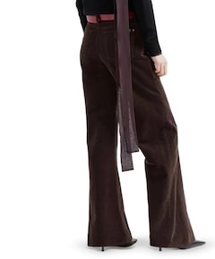 Lotta Corduroy  dames broek bruin