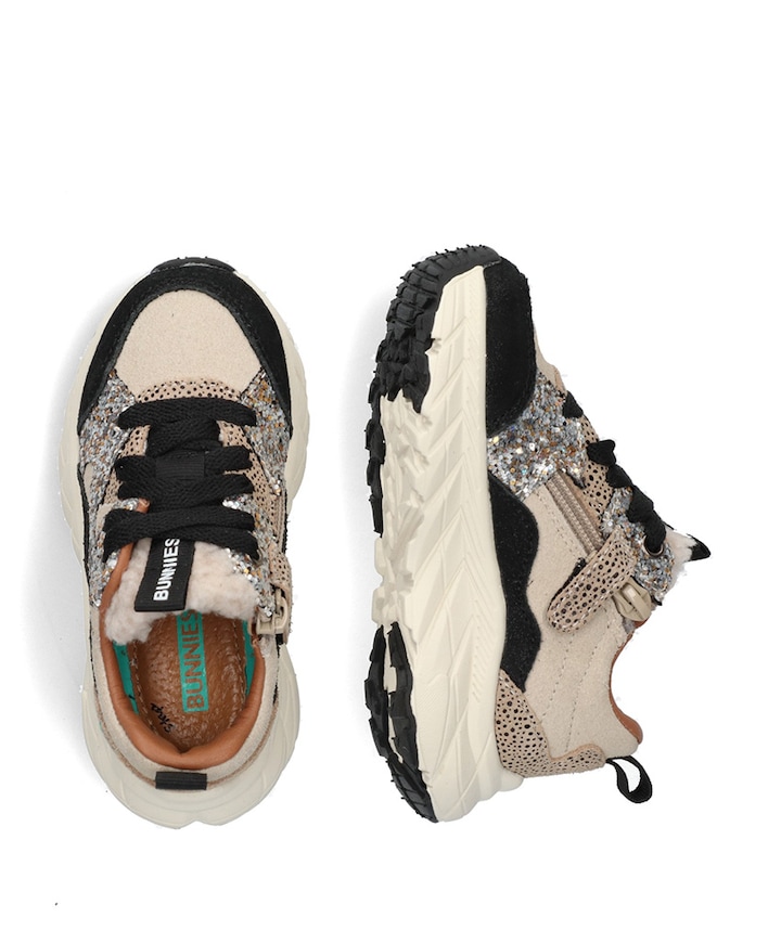 Roxy Rush meisjes sneakers zwart